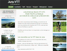 Tablet Screenshot of jura-vtt.com